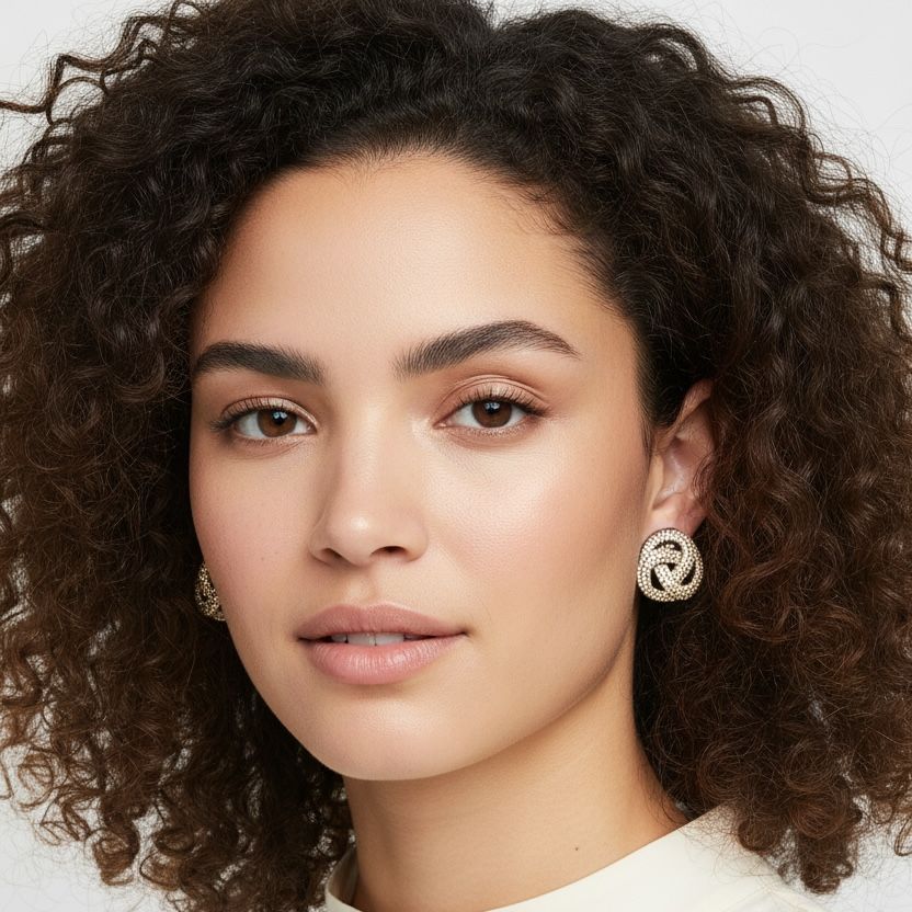 Swirl Studs Mini