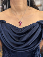 Cross Bling Brooch Cum Pendant