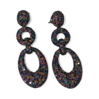 Cuban Link Party Bling Earrings