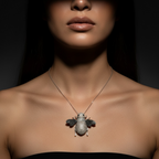 Gilded Hive Bee Pendant Chain