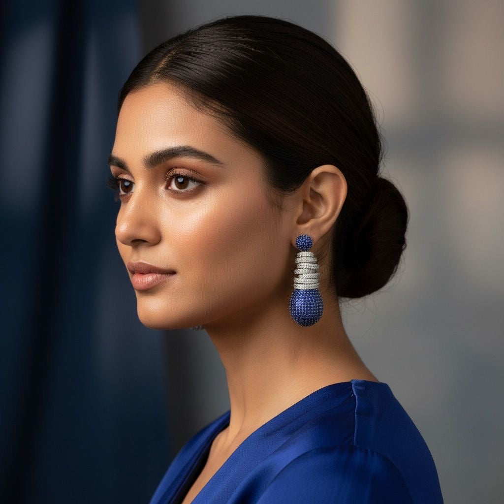 Cocktail Lock Earring