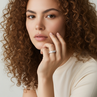 RECTANGULAR BAGUETTE RING