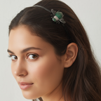 Iced Hive Bee Hairband- Black