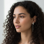 Butterfly Chime Bling Earrings