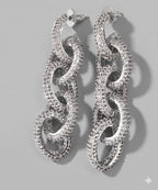 Bling Link Chain earrings