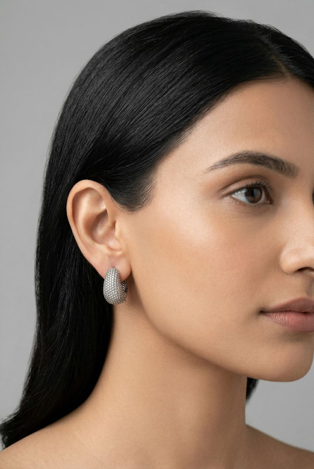 Iced Bucket Earrings