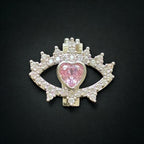 Evil Eye Heart Bling Charm