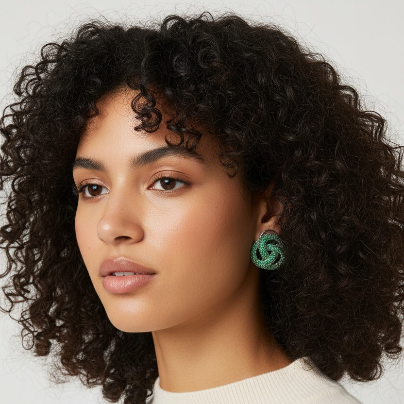 Swirl Studs Mini