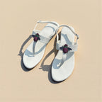 BEE-DAZZLE SANDALS (WHITE)