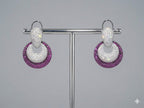 BLING 3D DROP EARRING