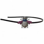 Iced Hive Bee Hairband- Black