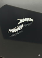 Leaf Diamonte Earcuff