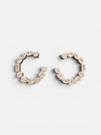 Multi shaped iced hoops