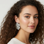 Dark Prism Petals Earring