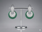 BLING 3D DROP EARRING