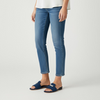 Suede Charm Mules (Blue) (3 Charms)