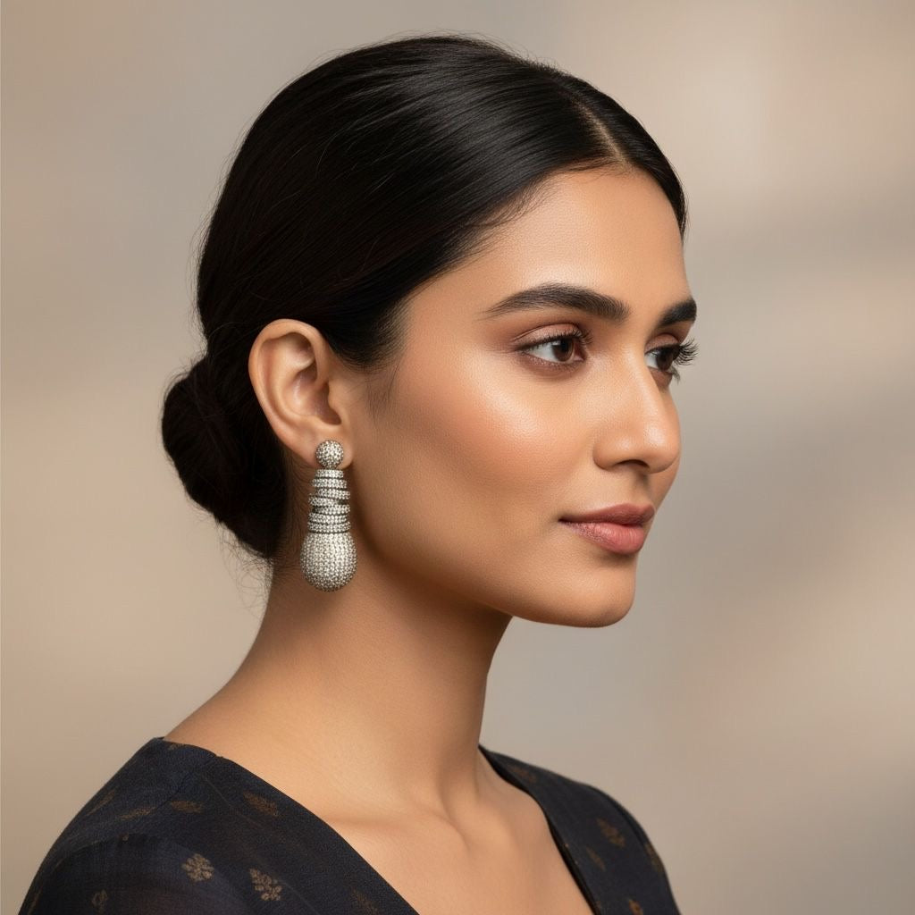 Cocktail Lock Earring
