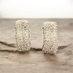 Diamonte dust earrings