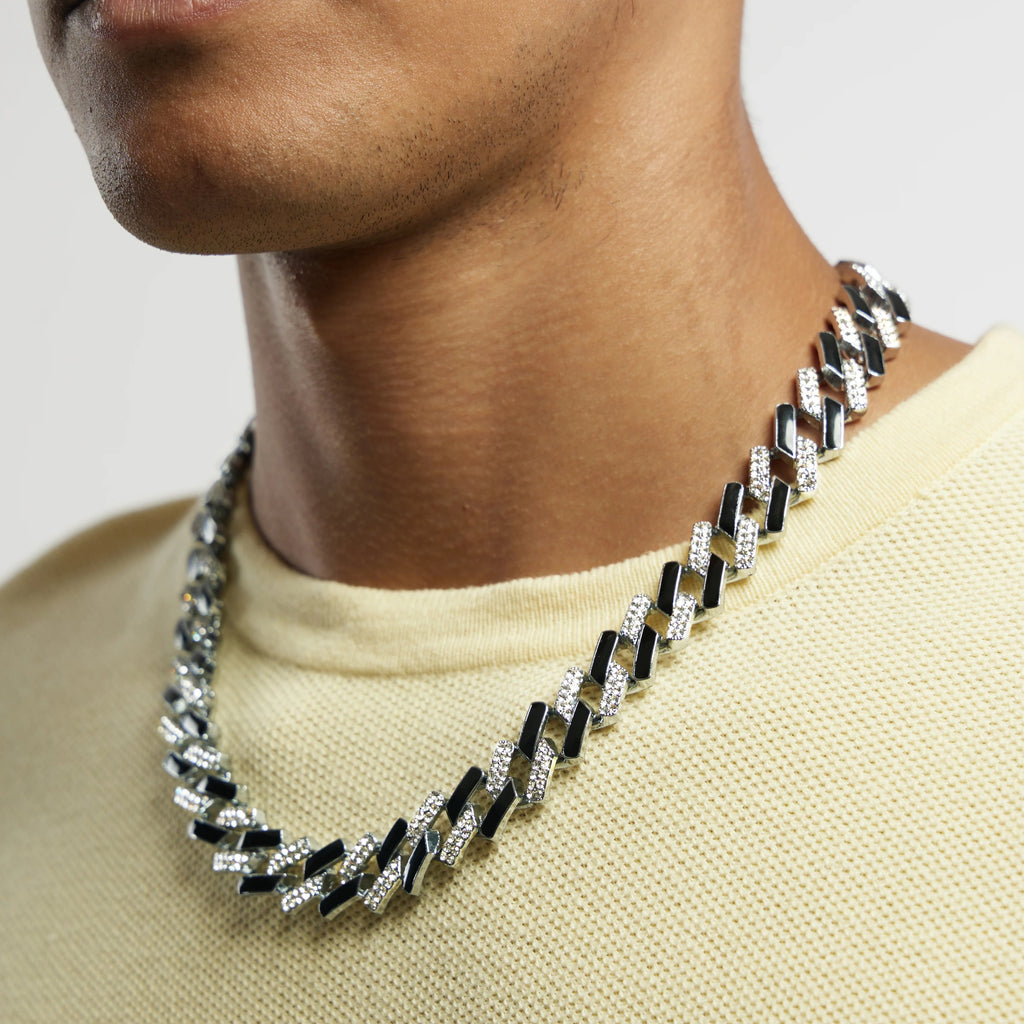 ICED BLACK CUBAN LINK CHAIN