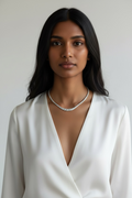 Gradulating diamonte chain