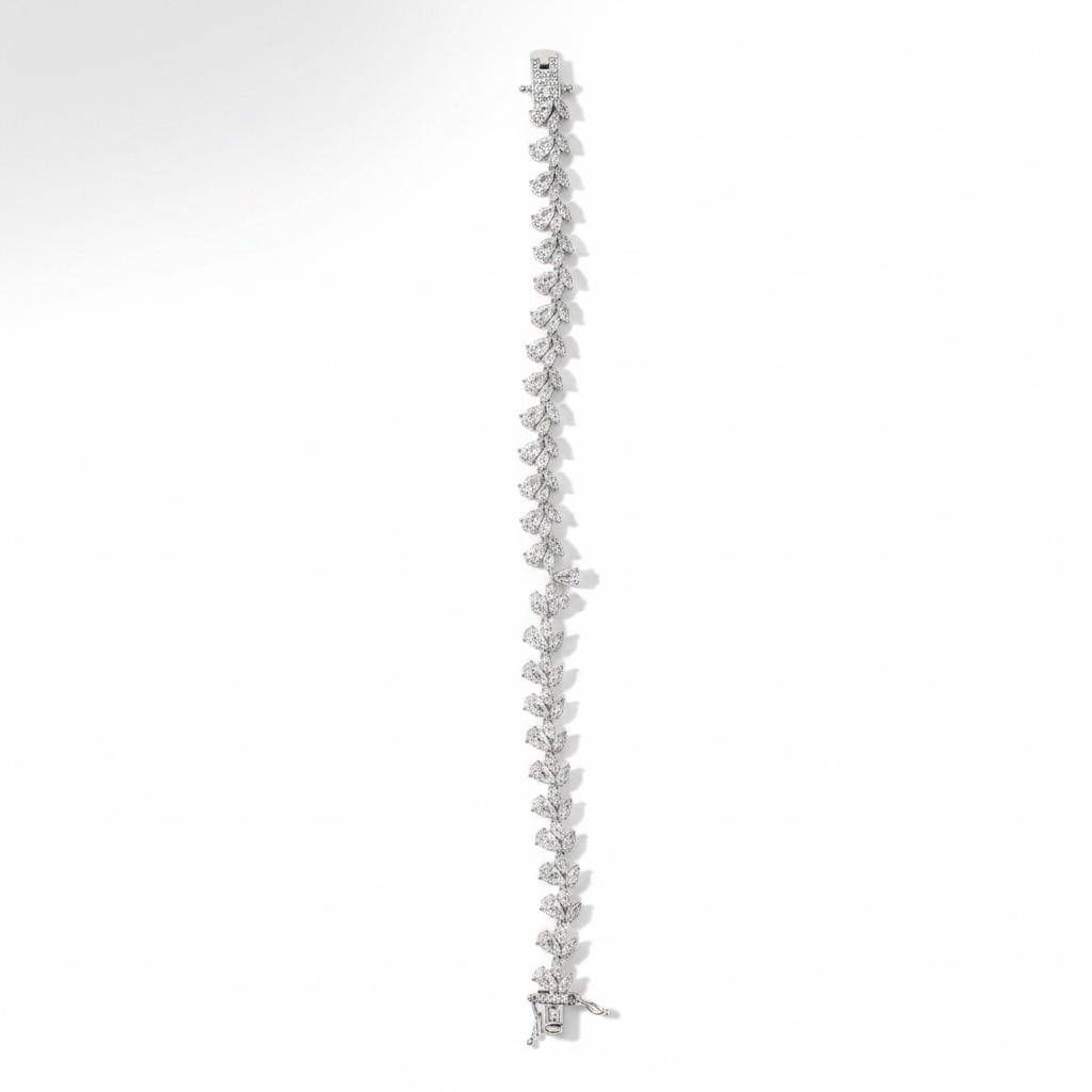 Iced vine bracelet