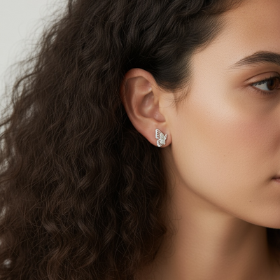 Butterfly Chime Bling Earrings