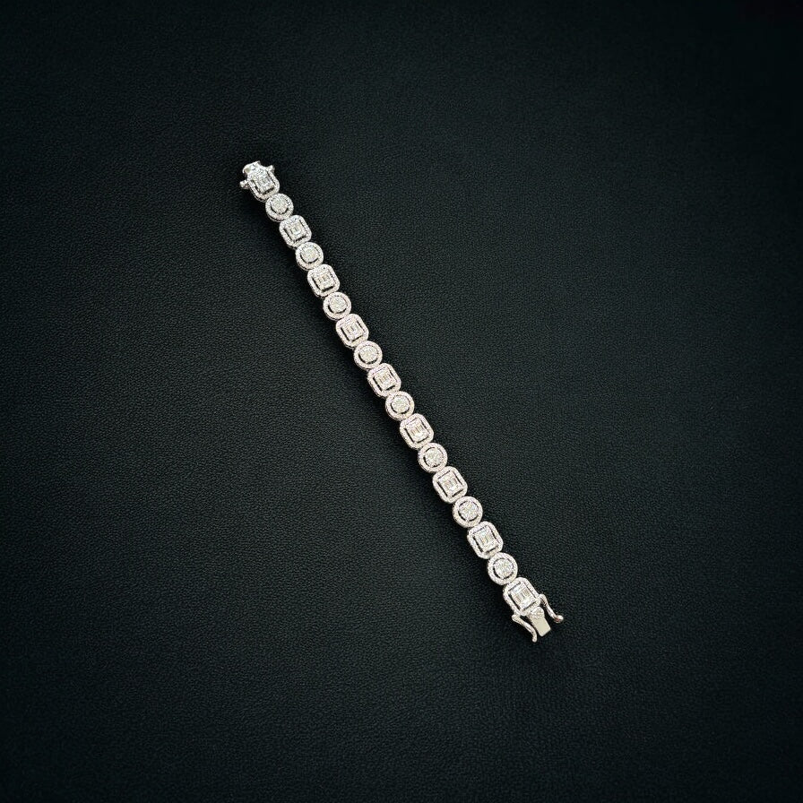 MULTISHAPE HALO BRACELET