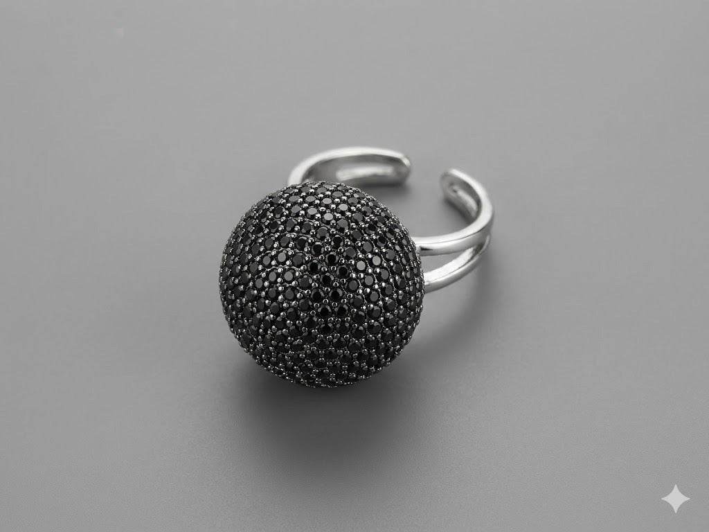 Iced bob ring