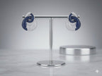 BLING DOUBLE LOOPED EARRING