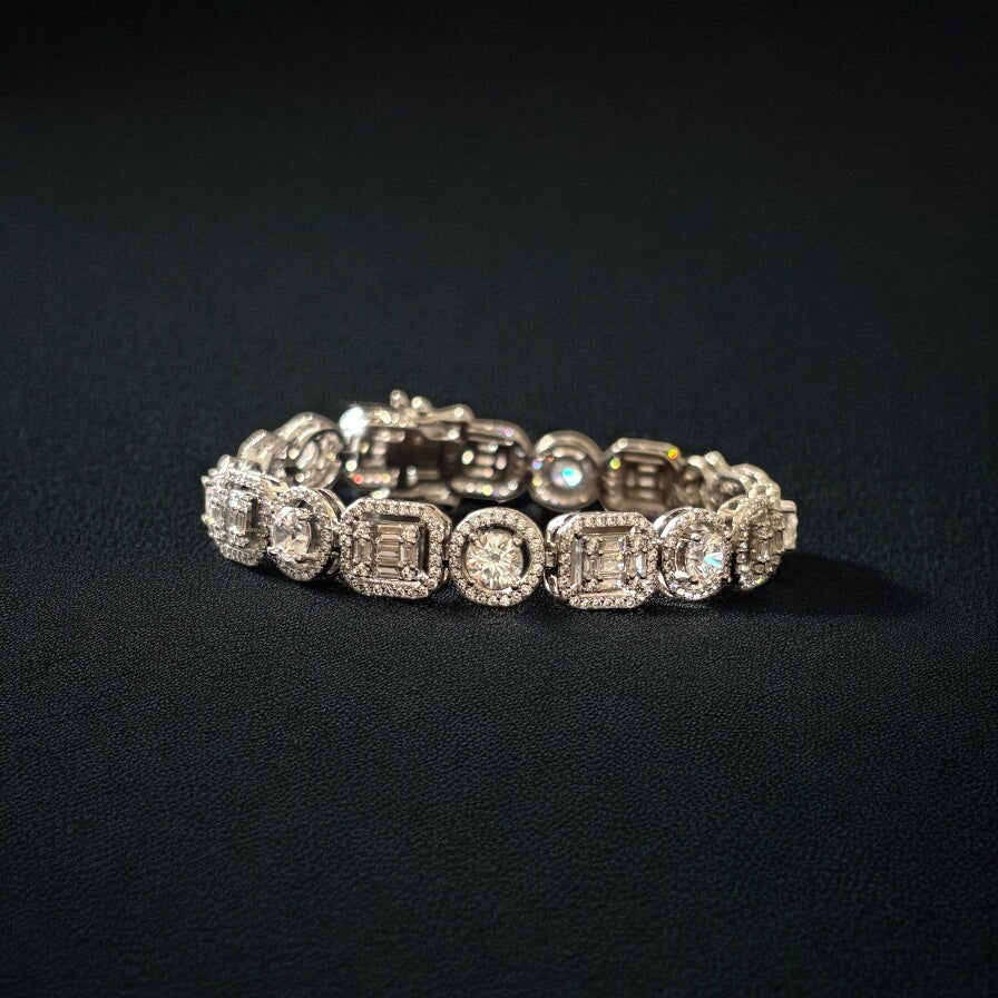 MULTISHAPE HALO BRACELET
