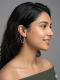 Ethereal Diamonte Double piercing earring