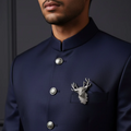 BLING STAG BROOCH