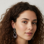 Cuban Link Party Bling Earrings