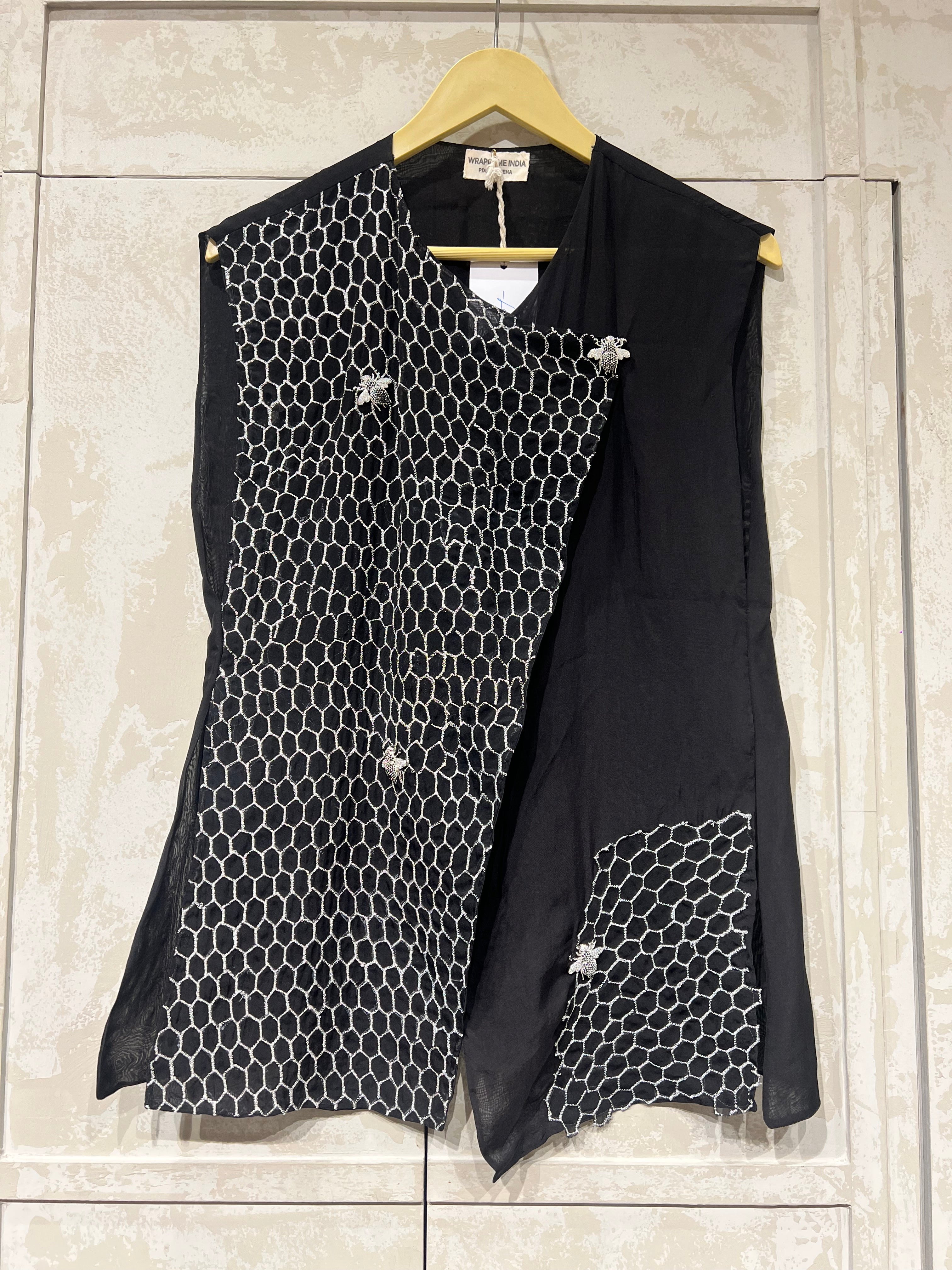 Hive Bling Cape Top