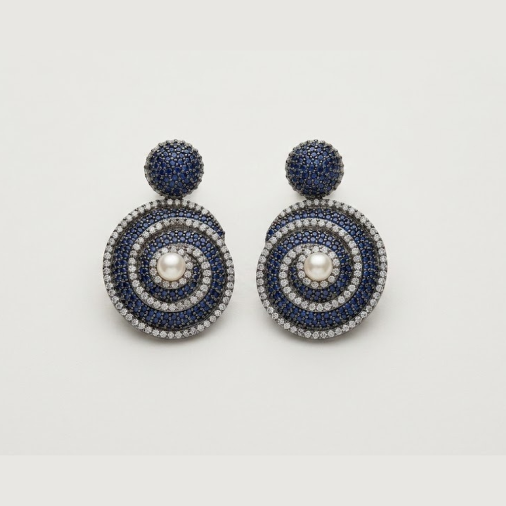 Bling Pearl Orbitual Earrings