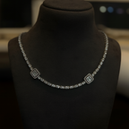 Celestial Grid Bling Necklace