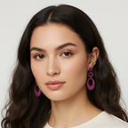 Cuban Link Party Bling Earrings