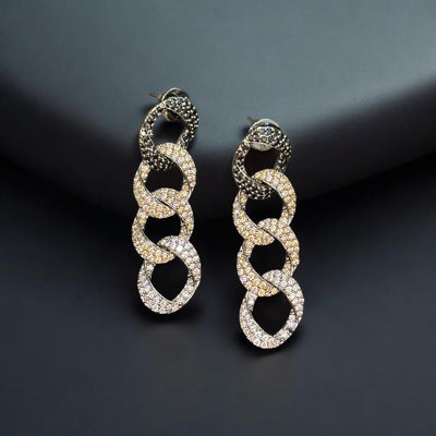 Quad Cuban Link Earrings