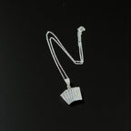 Iced Cards Pendant Chain