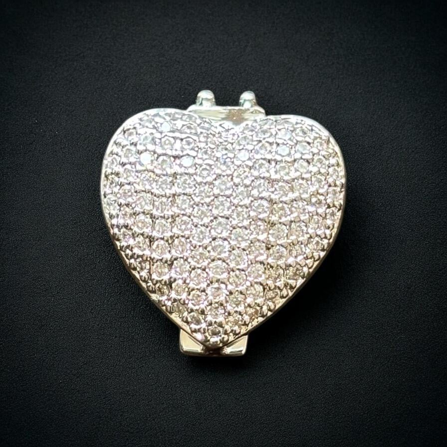 Heart Bling Charm