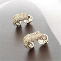 Diamonte dust earrings