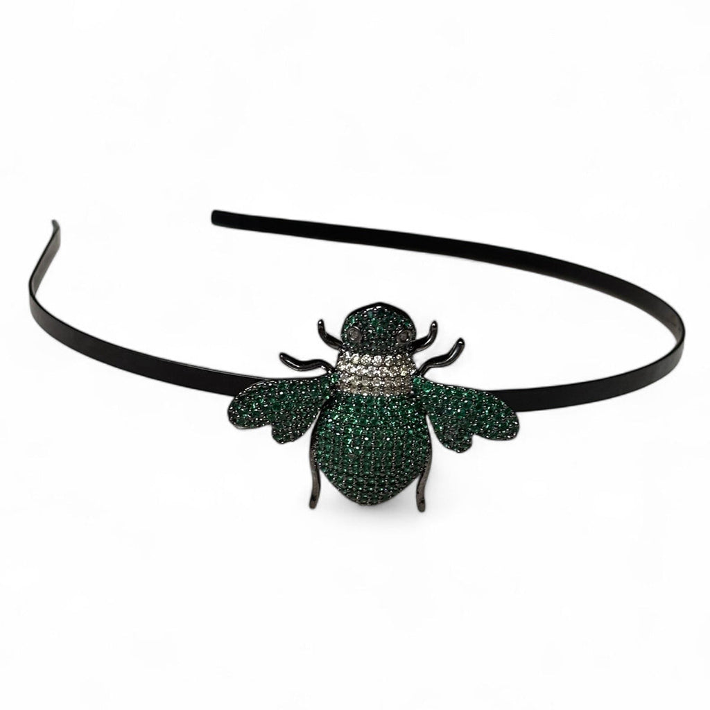 Iced Hive Bee Hairband- Black