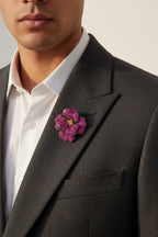 Bougainvillea Bliss Brooch cum Pendant - Handcrafted Floral Elegance