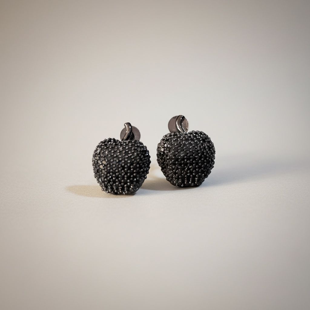 Apple Bling Earrings