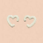 ICED HEART EARCUFF