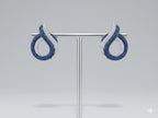 Frozen flame earrings