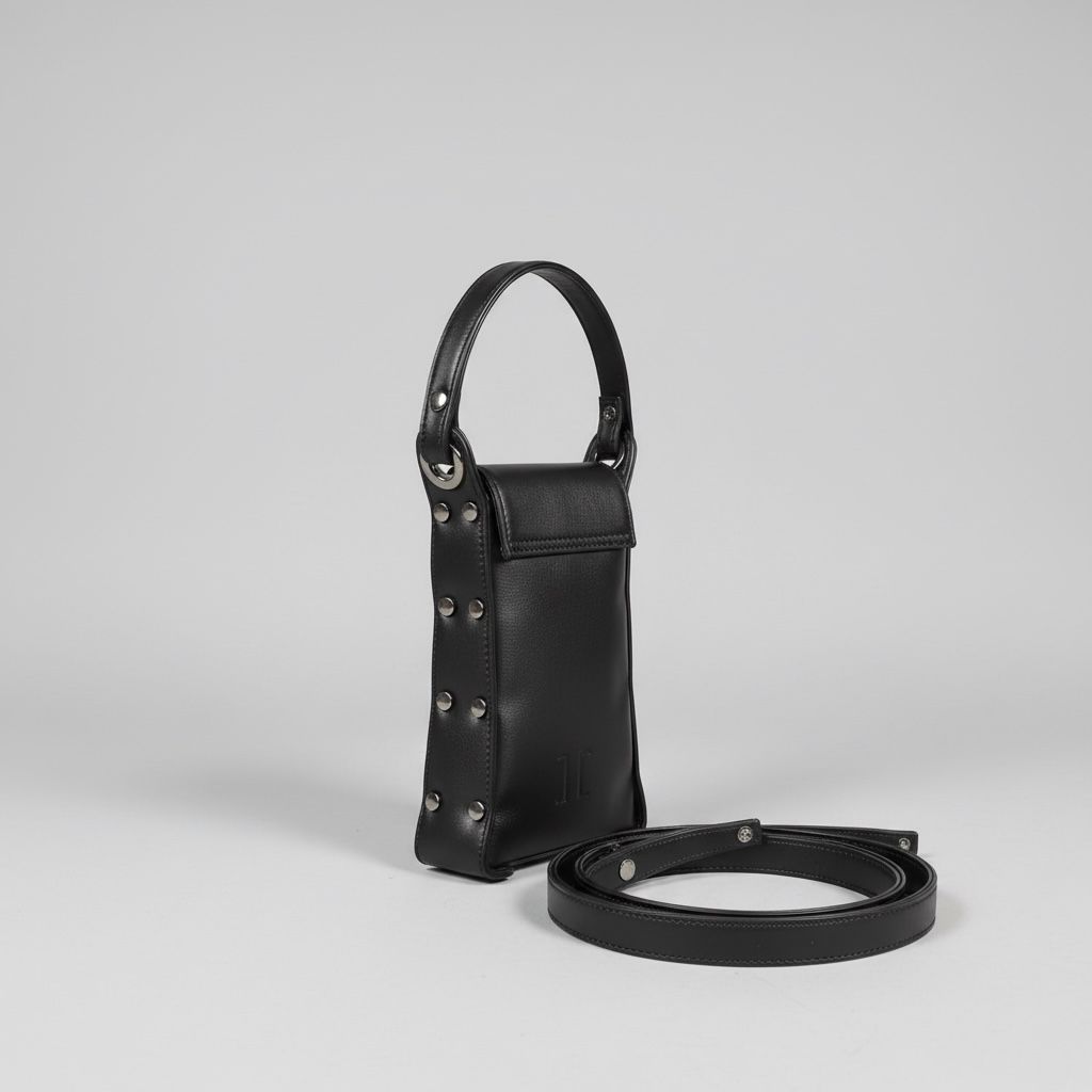 Bee Bling Bag (Black + Black Accents)