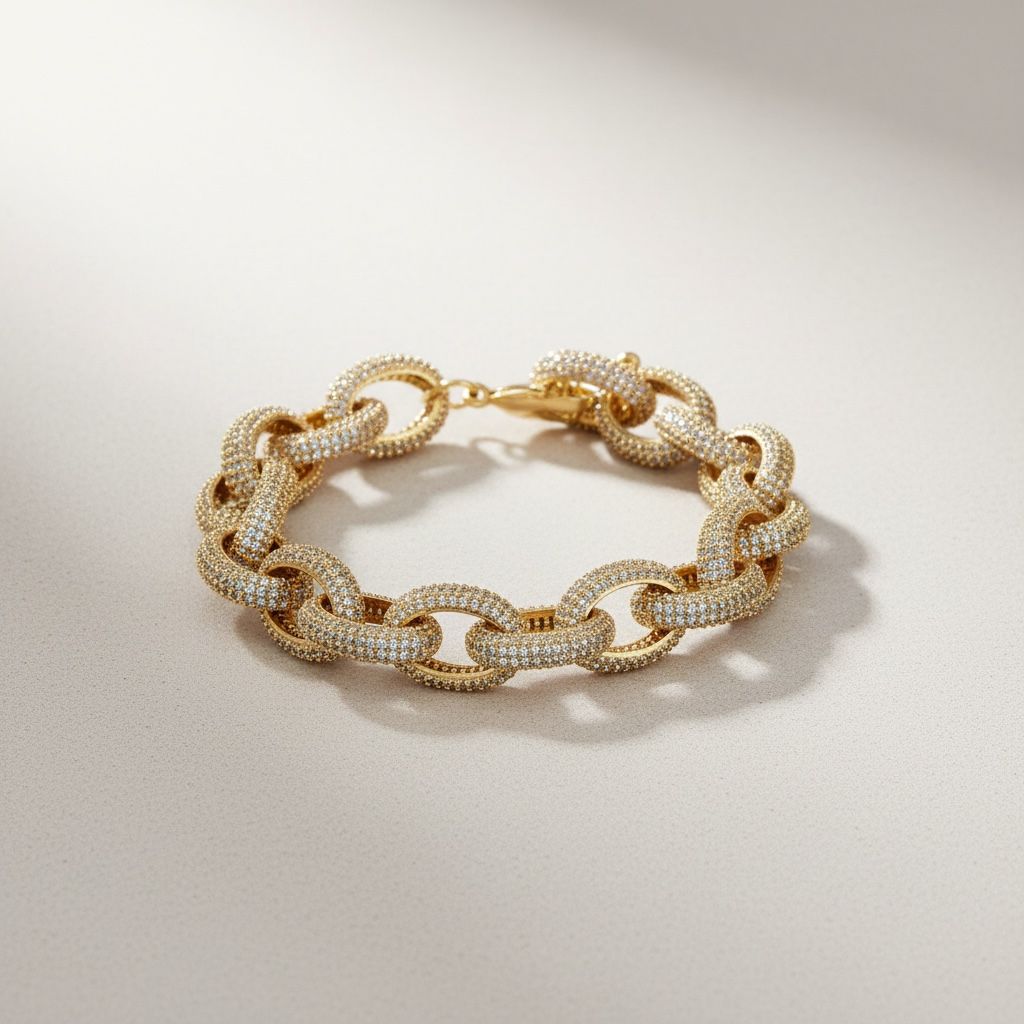 Bling Link Bracelet