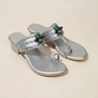 BEE KOHLAPURI HEELS (FOOTWEAR)