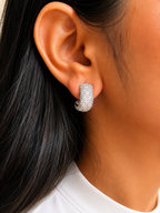 Diamonte dust earrings